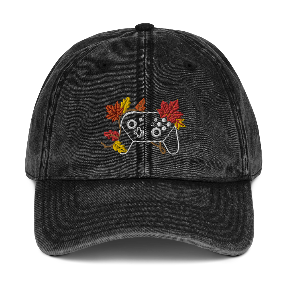 Fall Controller Leaf Denim Cap