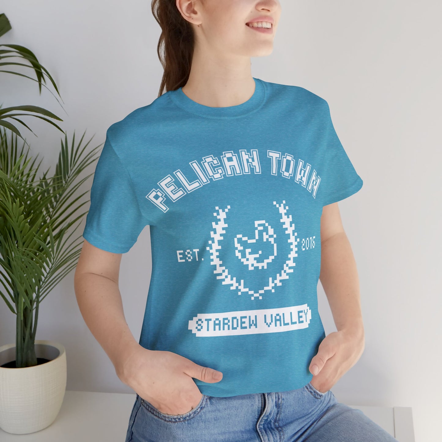 Pelican Town Pixel Tee