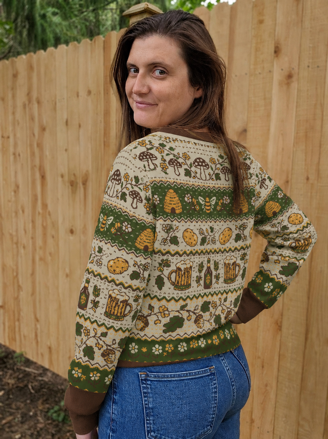 Concerning Hobbits V Neck Sweater