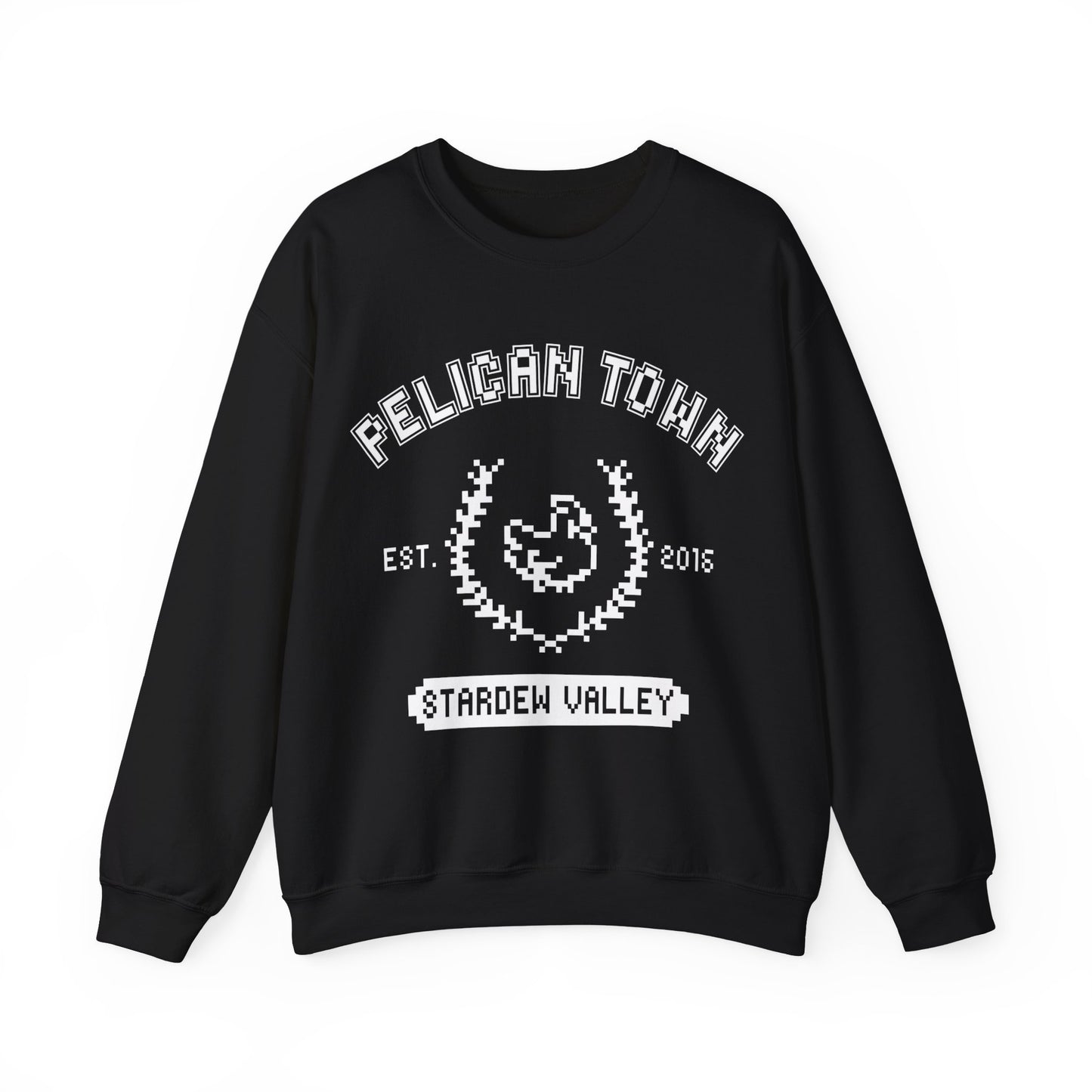 Pelican Town Pixel Crewneck Sweatshirt