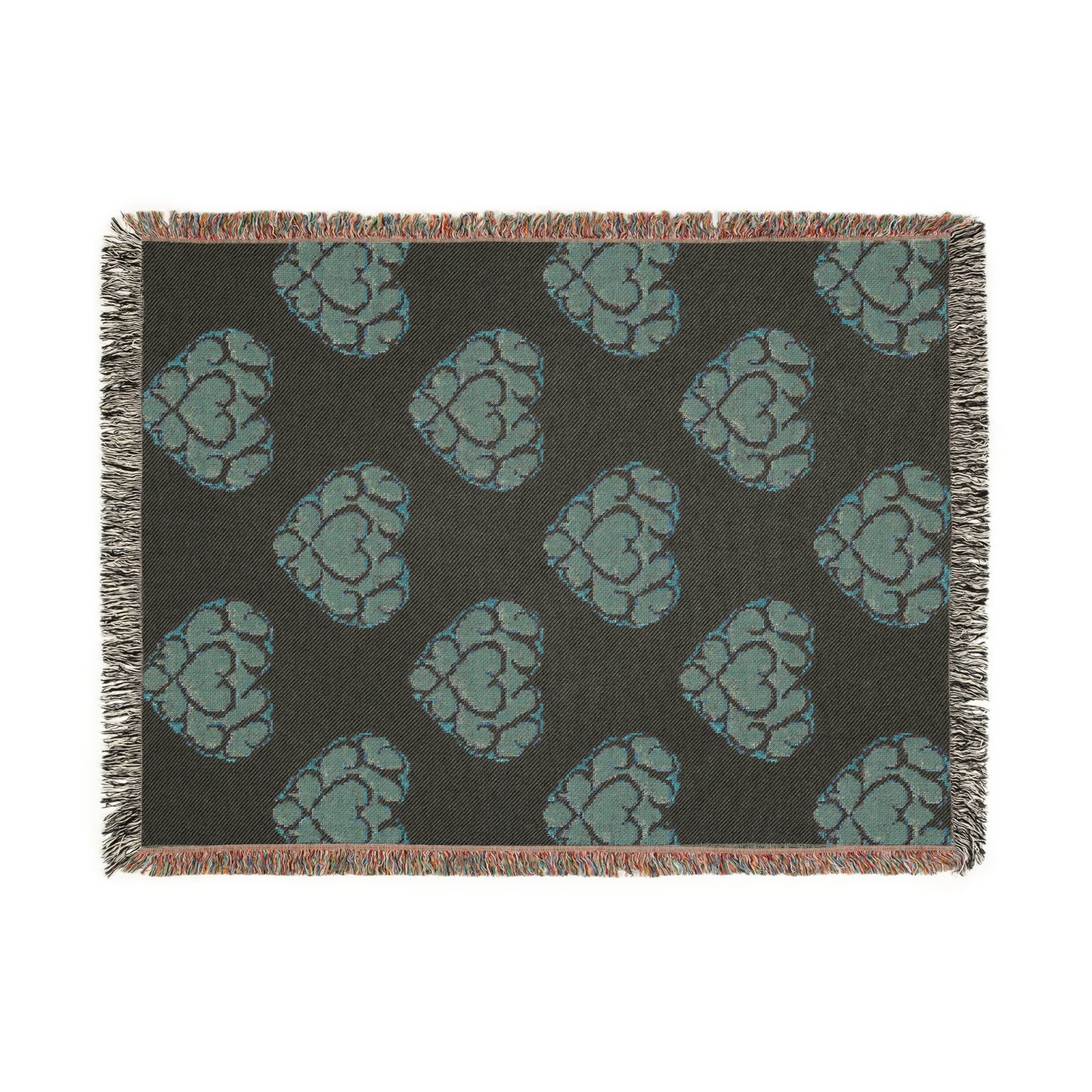 Heart Container Woven Throw Blanket