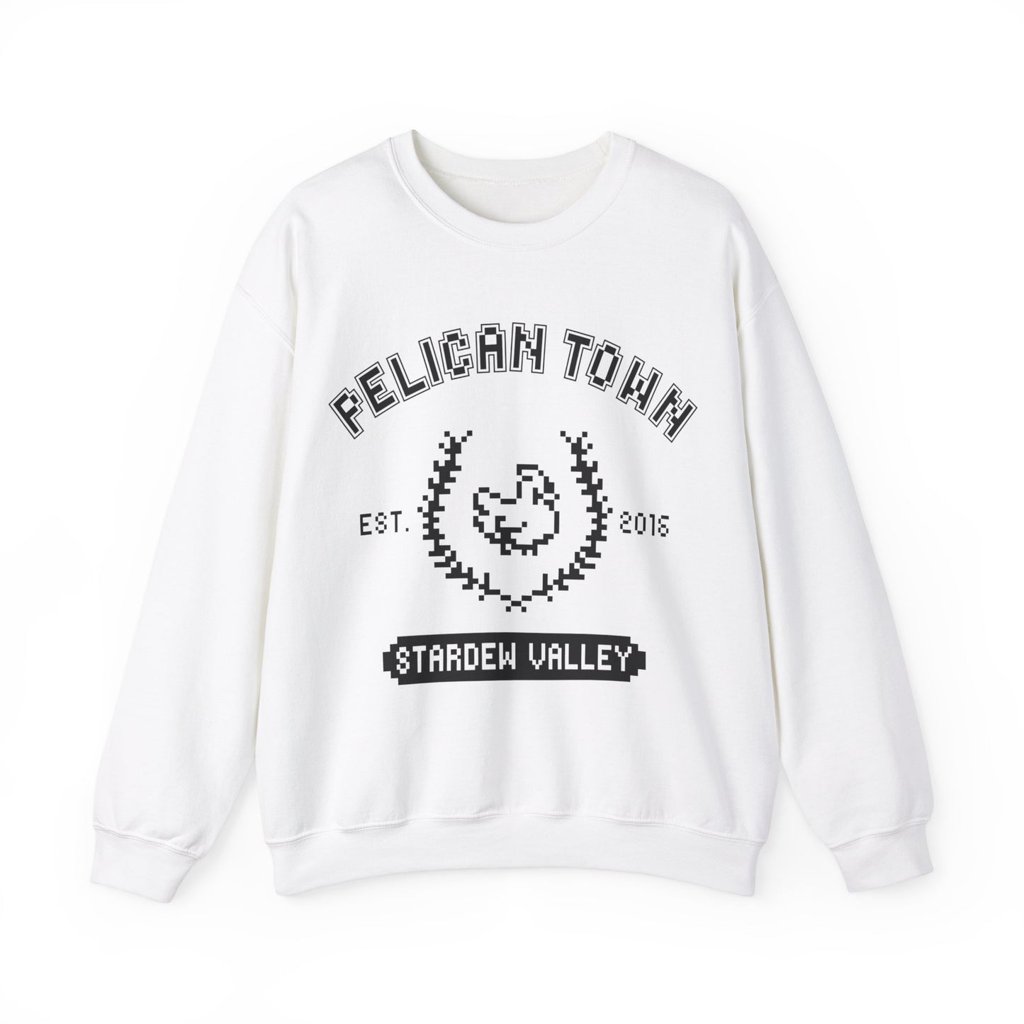 Pelican Town Pixel Crewneck Sweatshirt