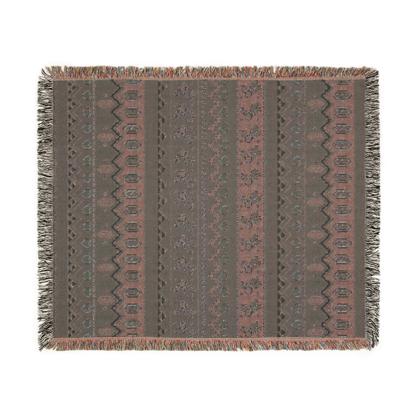 Fairies and Rupees Woven Throw Blanket