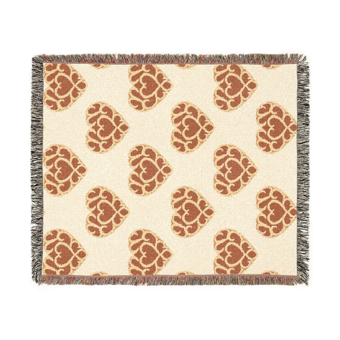 Heart Container Woven Throw Blanket