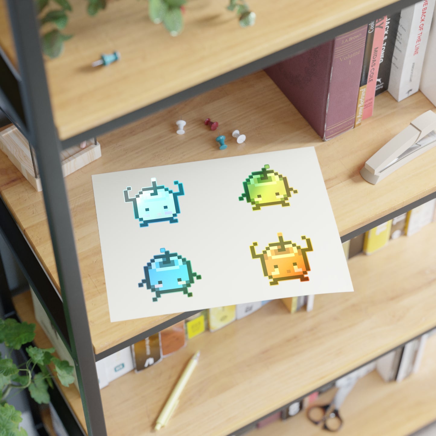 Stardew Valley Junimo Stickers