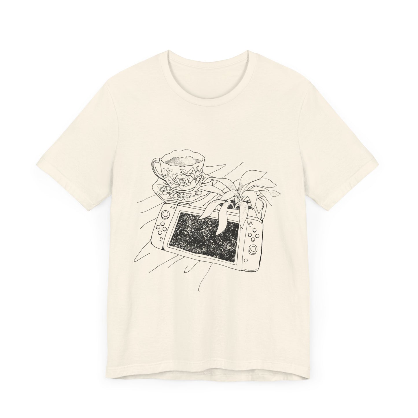 Cozy Gamer Sepia Tee