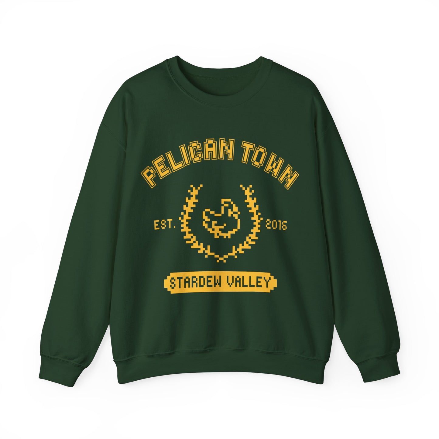 Pelican Town Pixel Crewneck Sweatshirt