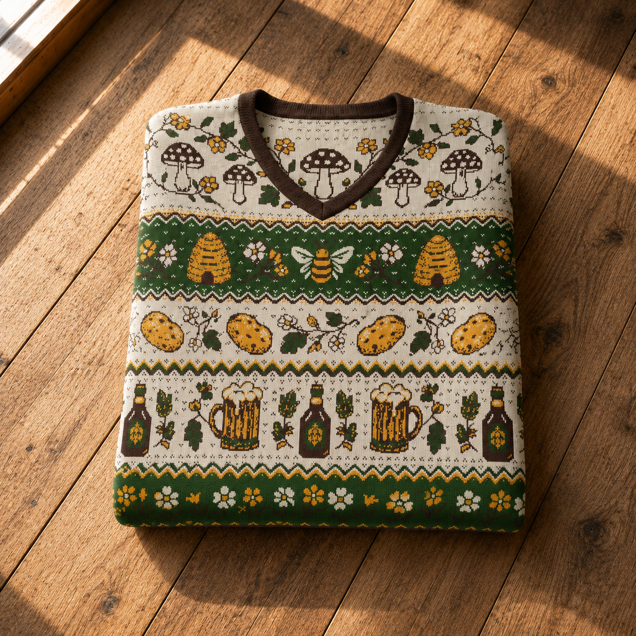 Concerning Hobbits V Neck Sweater