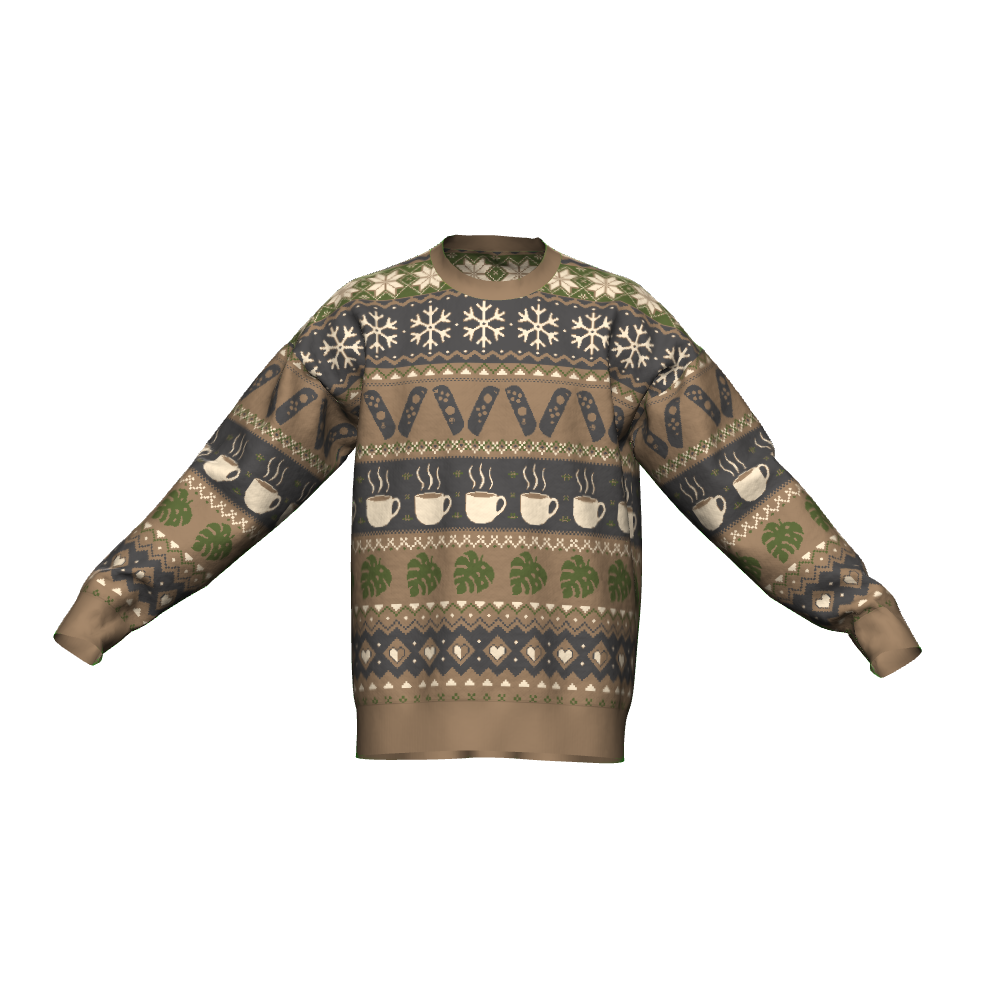 Cozy Gaming Knit Sweater