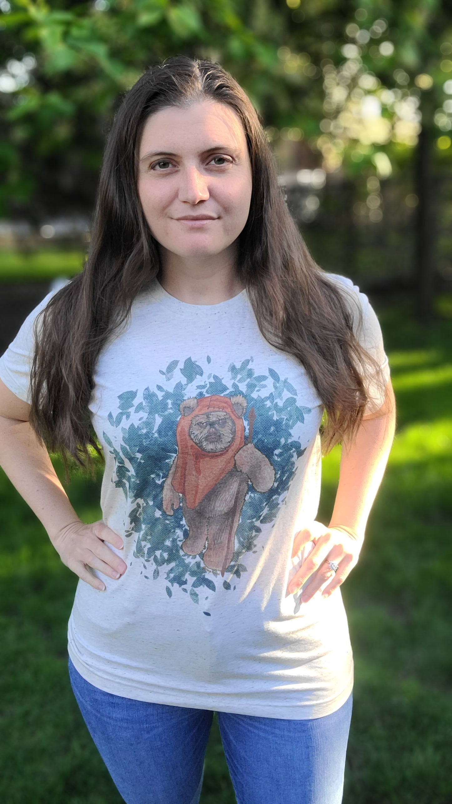 Ewok Leaves Tee