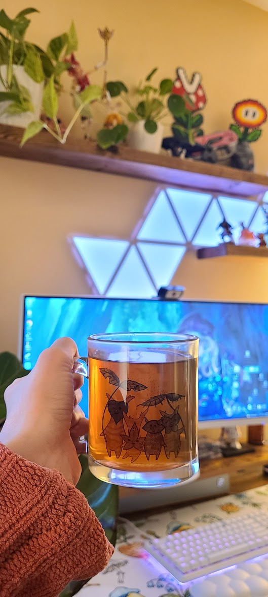 Korok Huddle Glass Mug