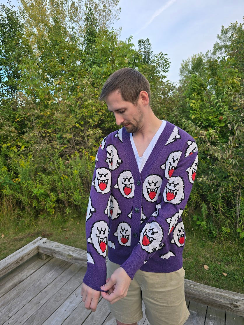 Boo Ghost Cardigan