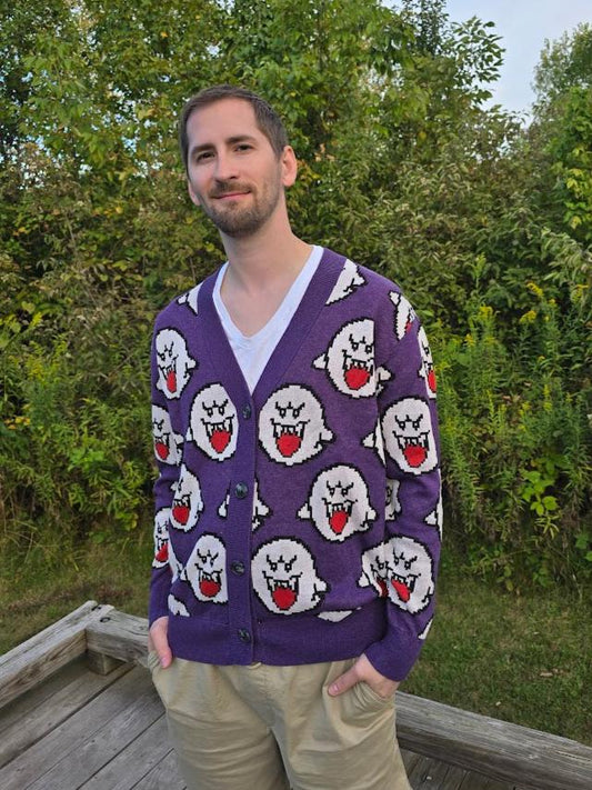 Boo Ghost Cardigan