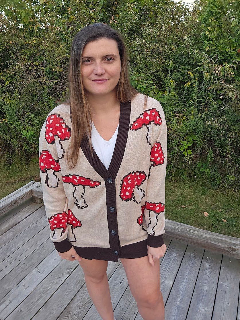 Toadstool Cardigan