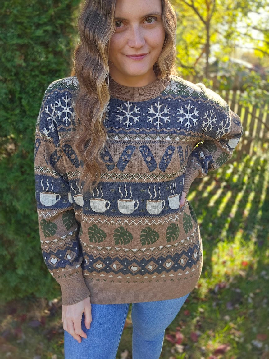 Cozy Gaming Knit Sweater