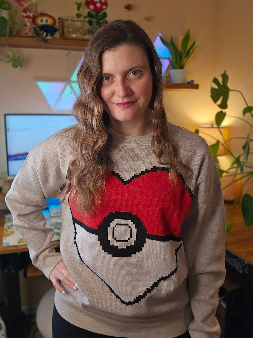 Poké Heart Sweater