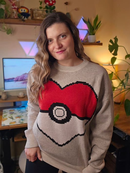 Poké Heart Sweater