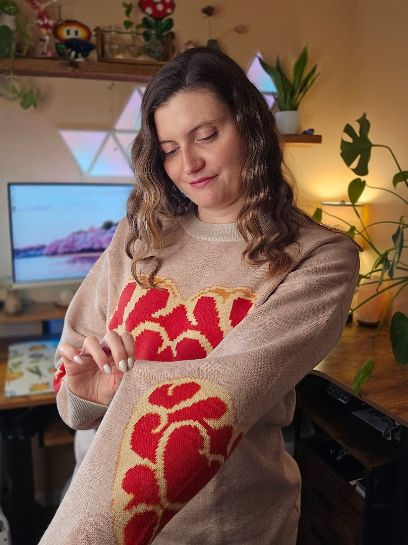 Heart Container Sweater