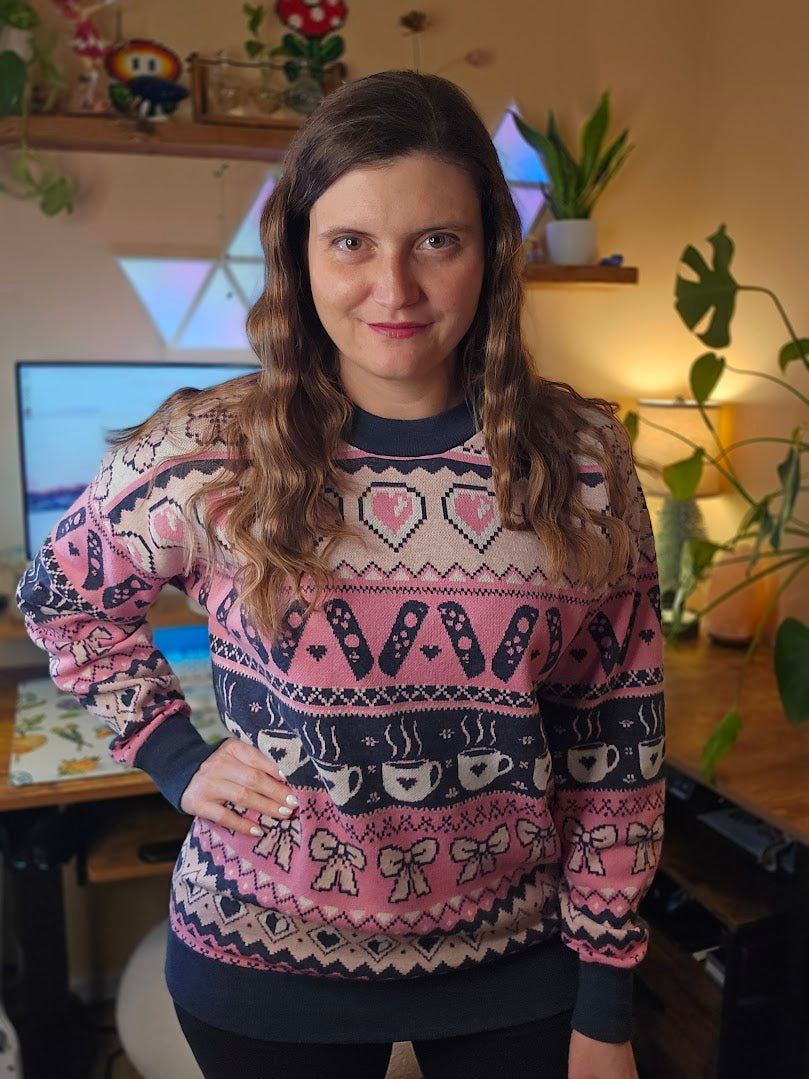 Cozy Gaming Love Sweater