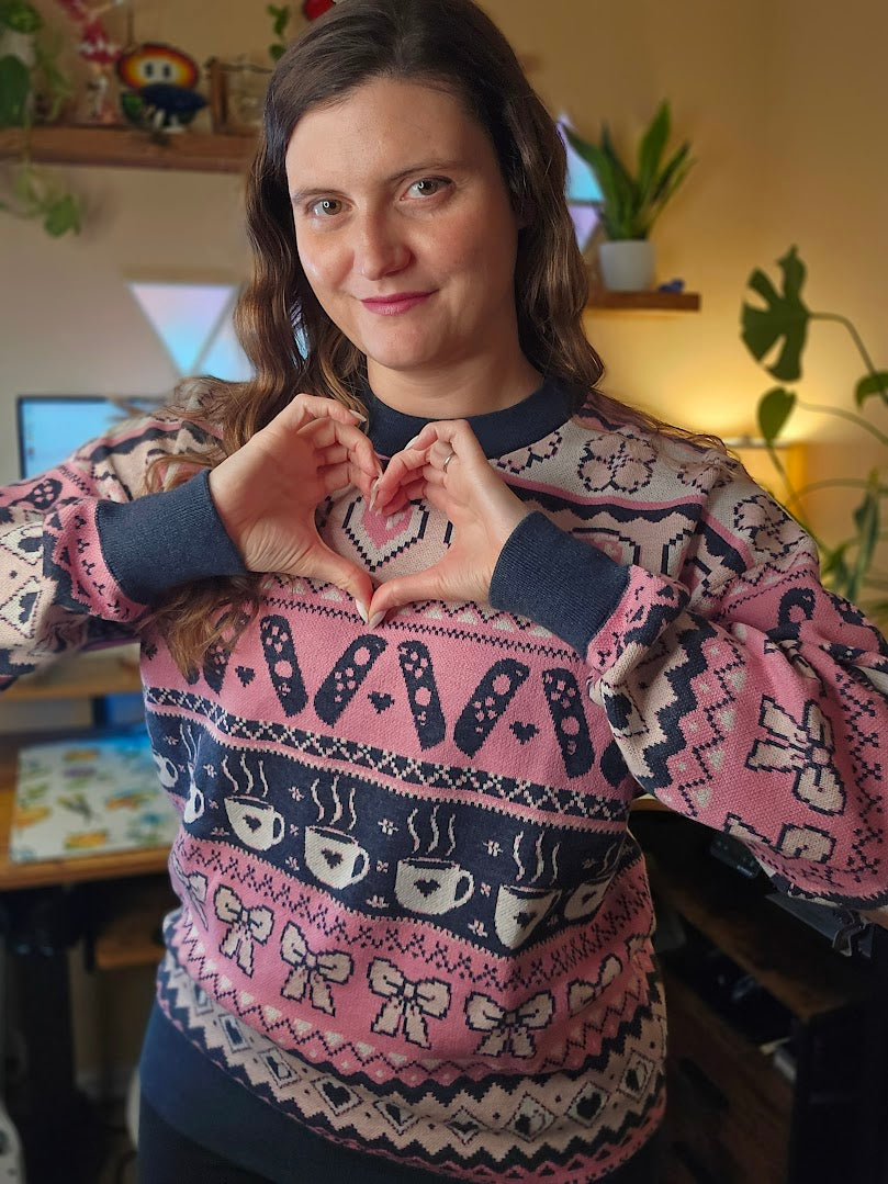 Cozy Gaming Love Sweater