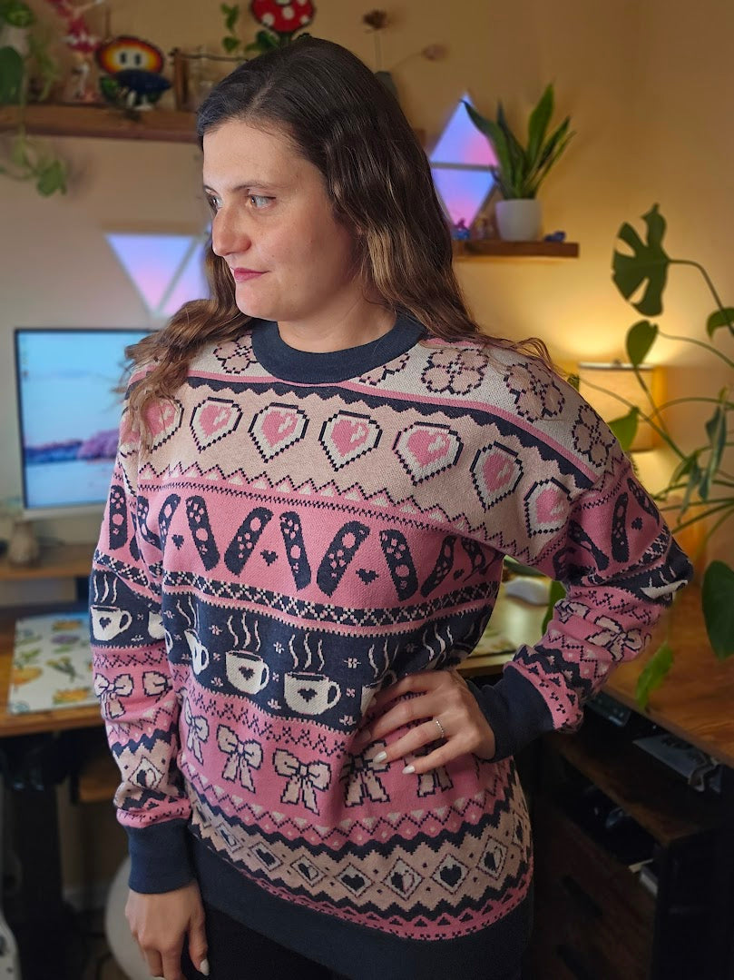 Cozy Gaming Love Sweater