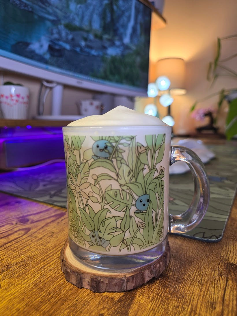 Odd Leaves Mug Glass
