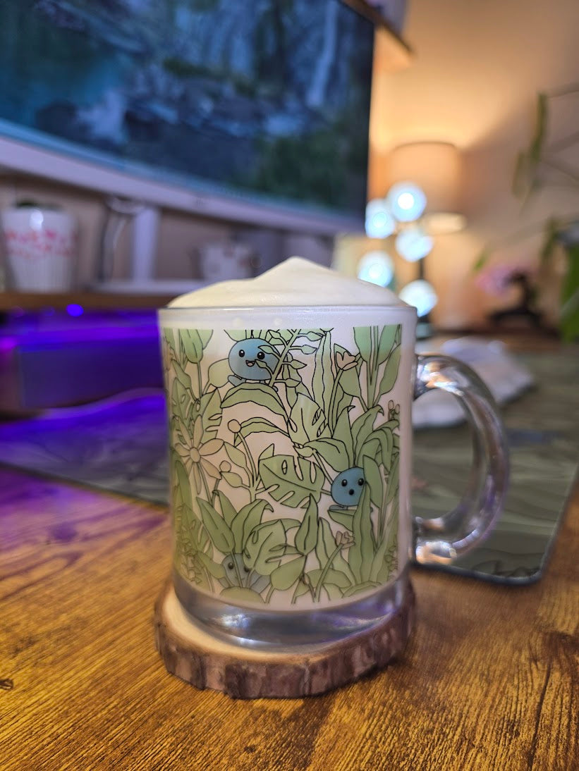 Odd Leaves Mug Glass