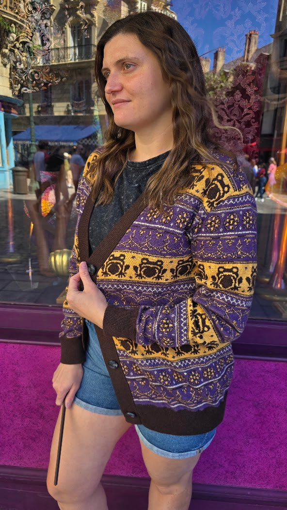 Ornate Chocolate Frog Cardigan