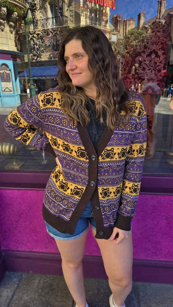 Ornate Chocolate Frog Cardigan