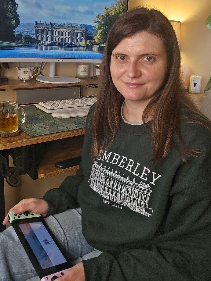 Pemberley Est. Embroidered Sweatshirt