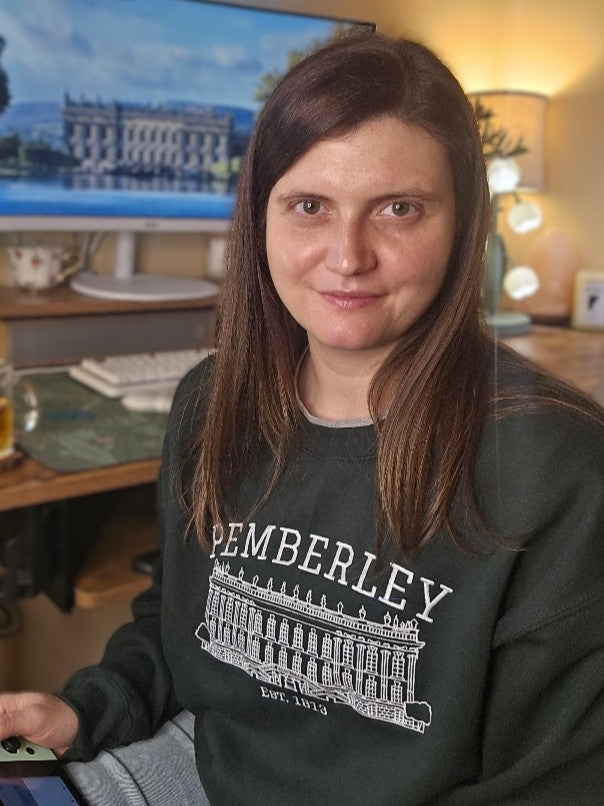 Pemberley Est. Embroidered Sweatshirt