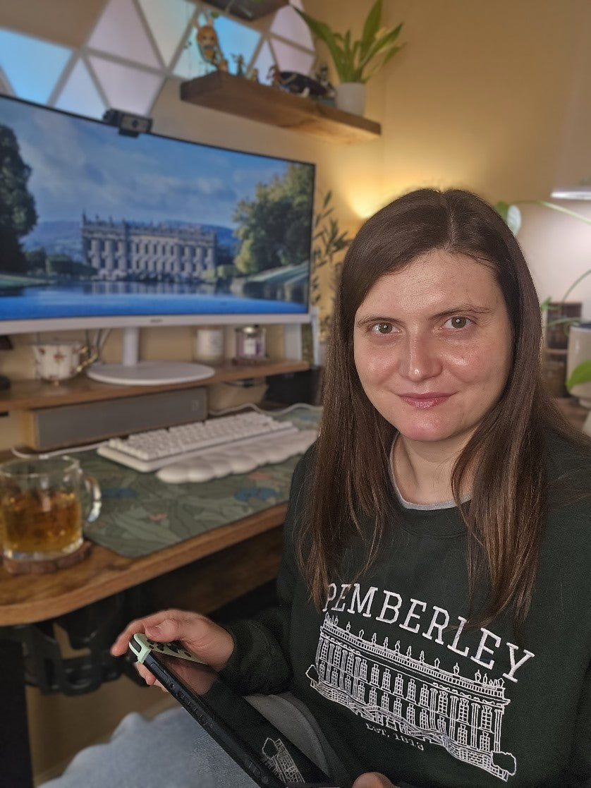 Pemberley Est. Embroidered Sweatshirt