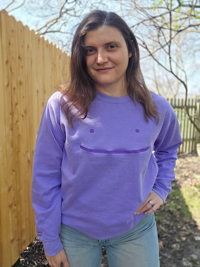 You Can be Anything Embroidered Sweatshirt