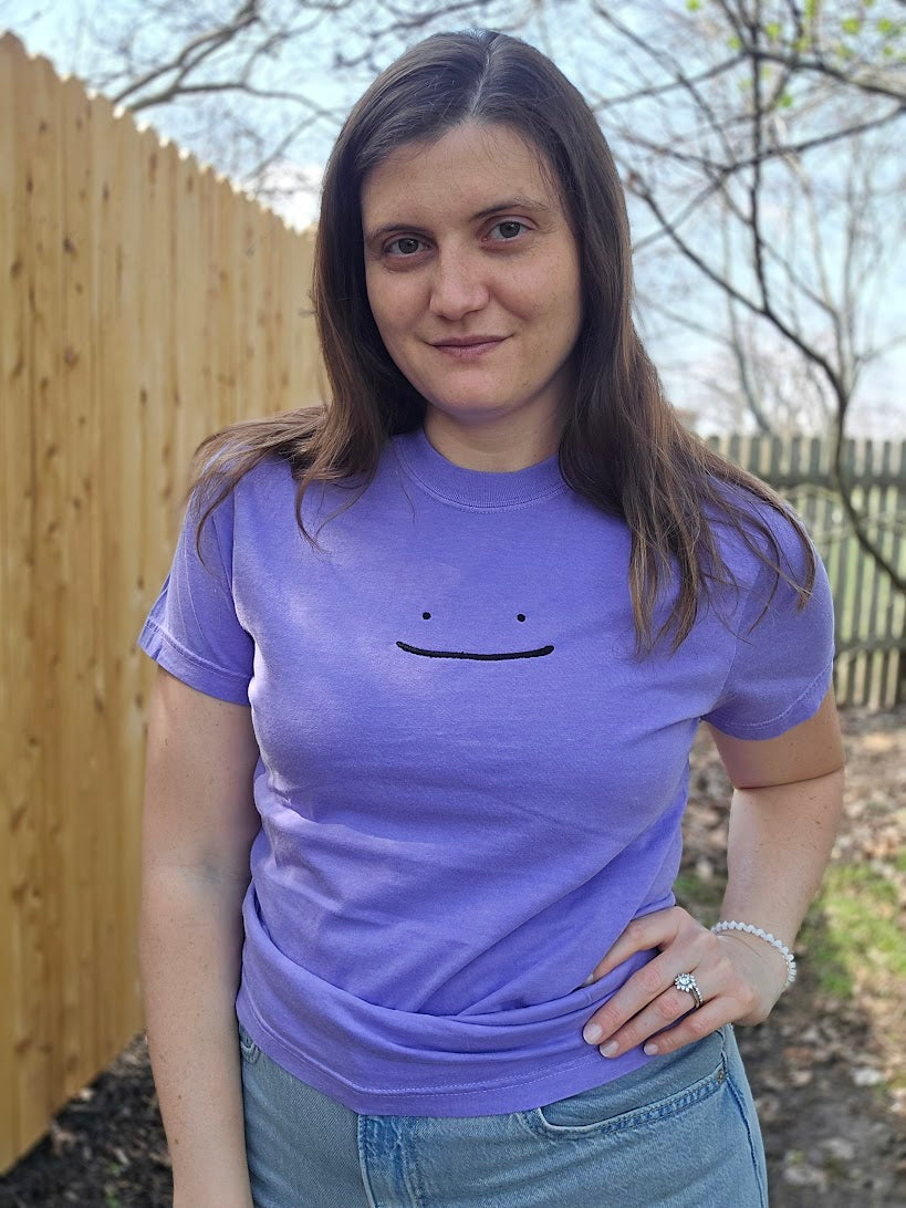 You Can be Anything Smile Embroidered Tee