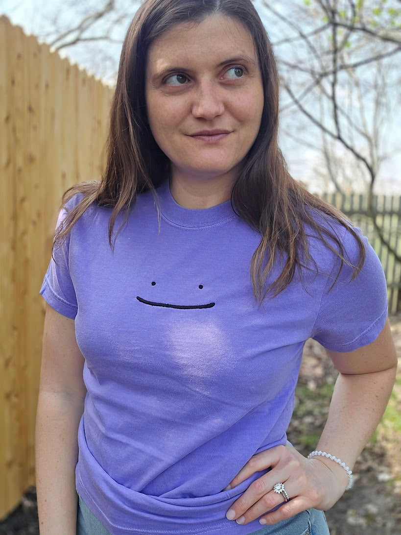 You Can be Anything Smile Embroidered Tee