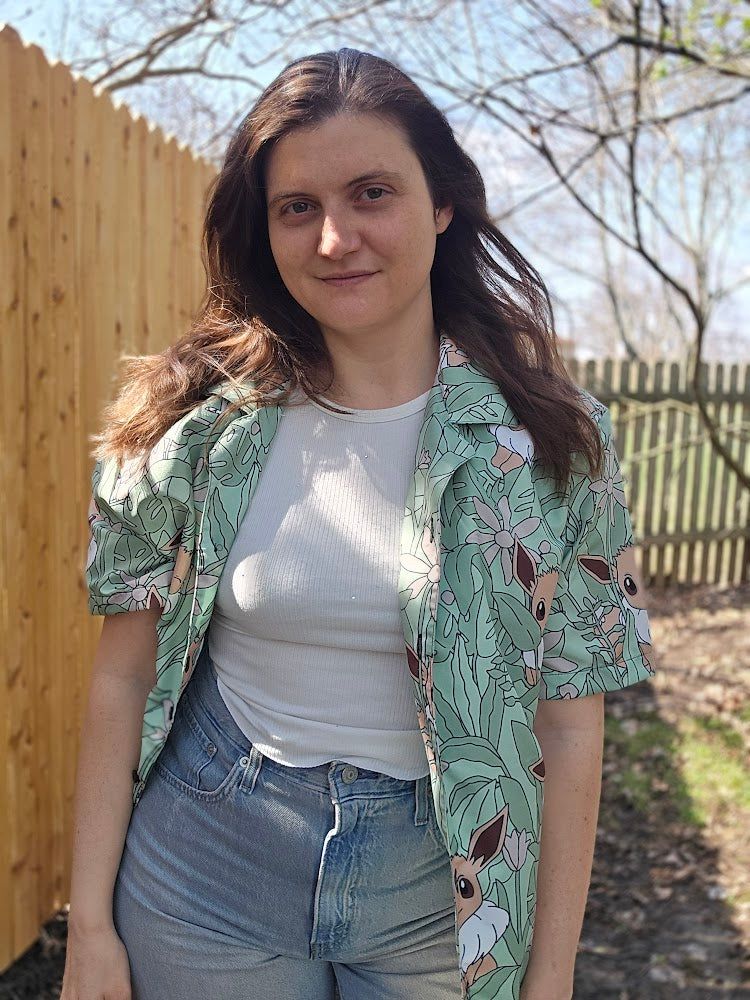 Hidden in Leevees Button Shirt