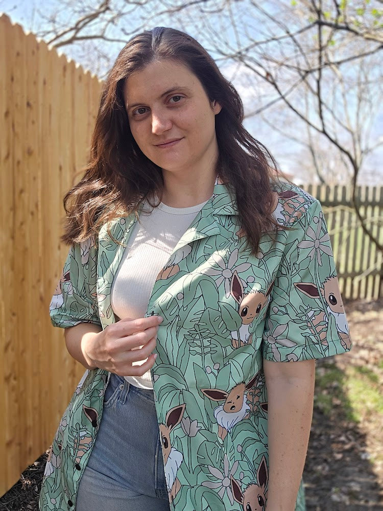 Hidden in Leevees Button Shirt