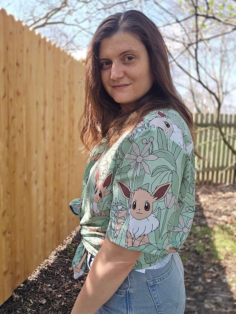 Hidden in Leevees Button Shirt