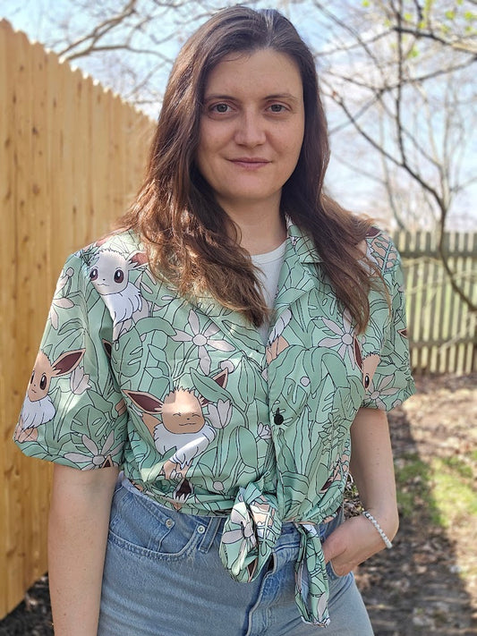 Hidden in Leevees Button Shirt