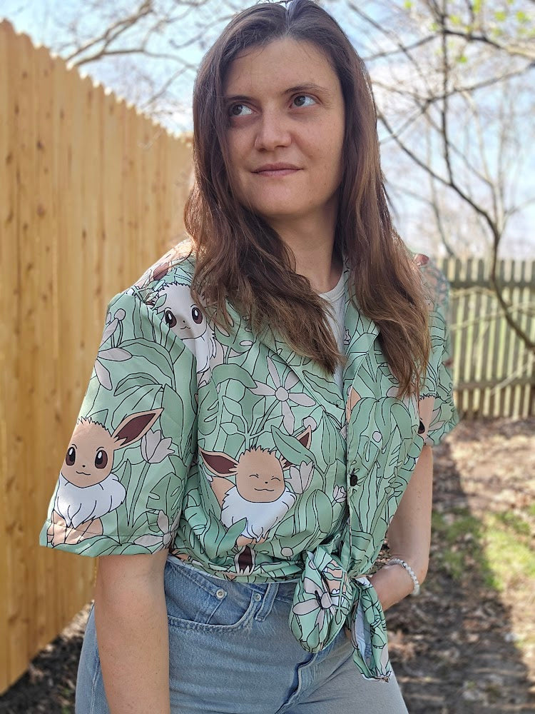 Hidden in Leevees Button Shirt