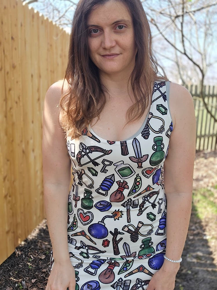 Compendium Bodycon Tank Dress