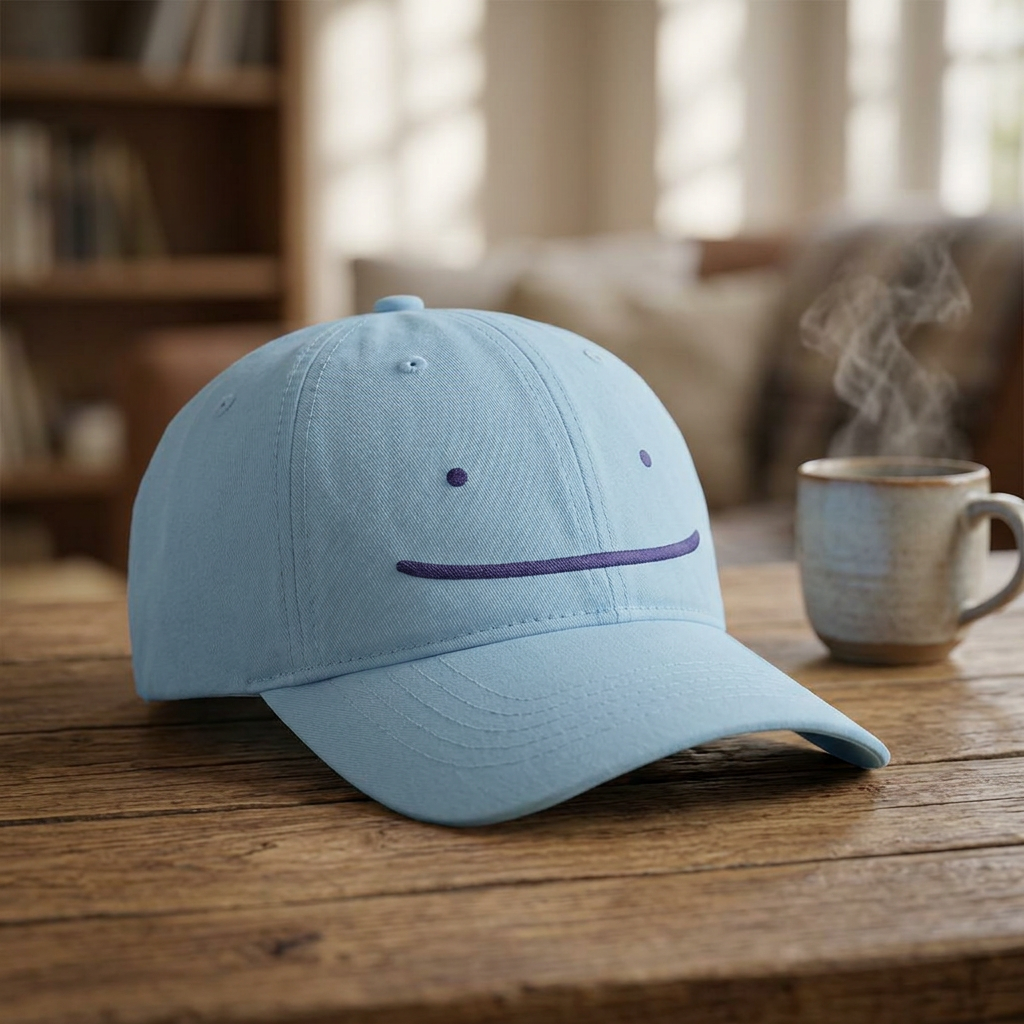 You Can Be Anything Smile Embroidered Dad Hat