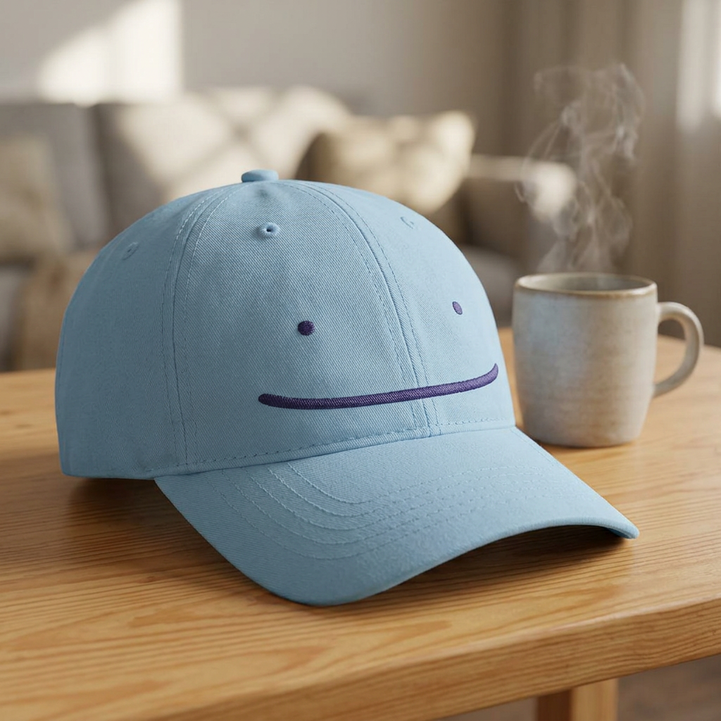 You Can Be Anything Smile Embroidered Dad Hat