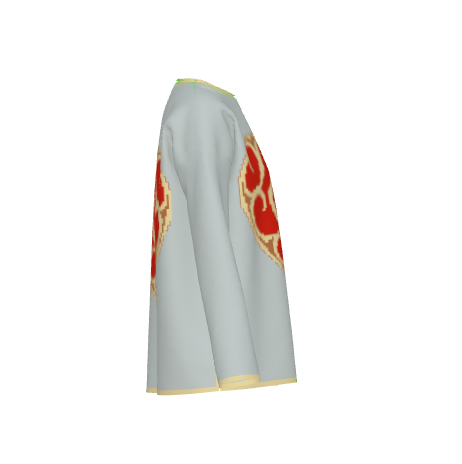 HEART CONTAINER FITTED SWEATER