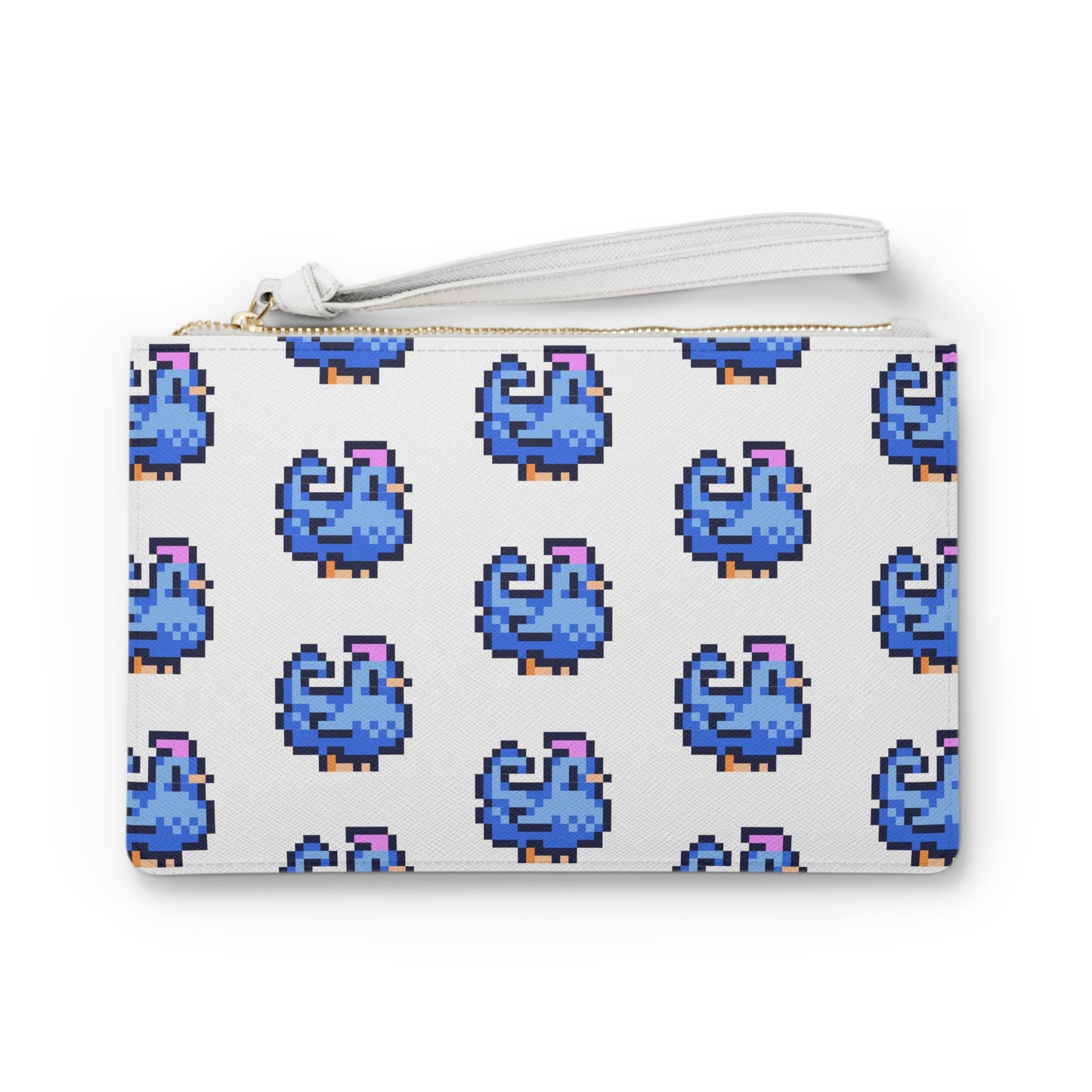 Blue Pixel Chicken Crossbody Bag | Stardew Valley Accessories | Stardew Valley Gift | Indie Games | Cozy Gaming | Gamer Girl Merch