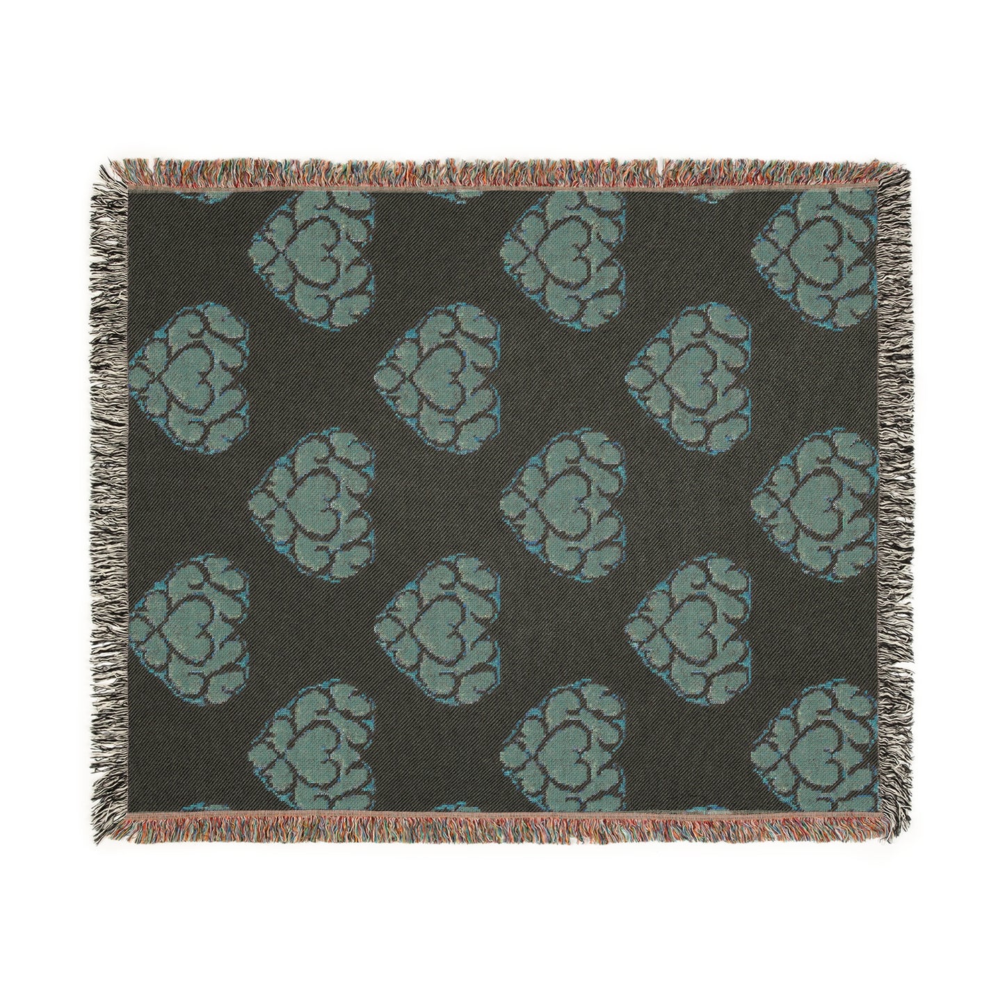 Heart Container Woven Throw Blanket