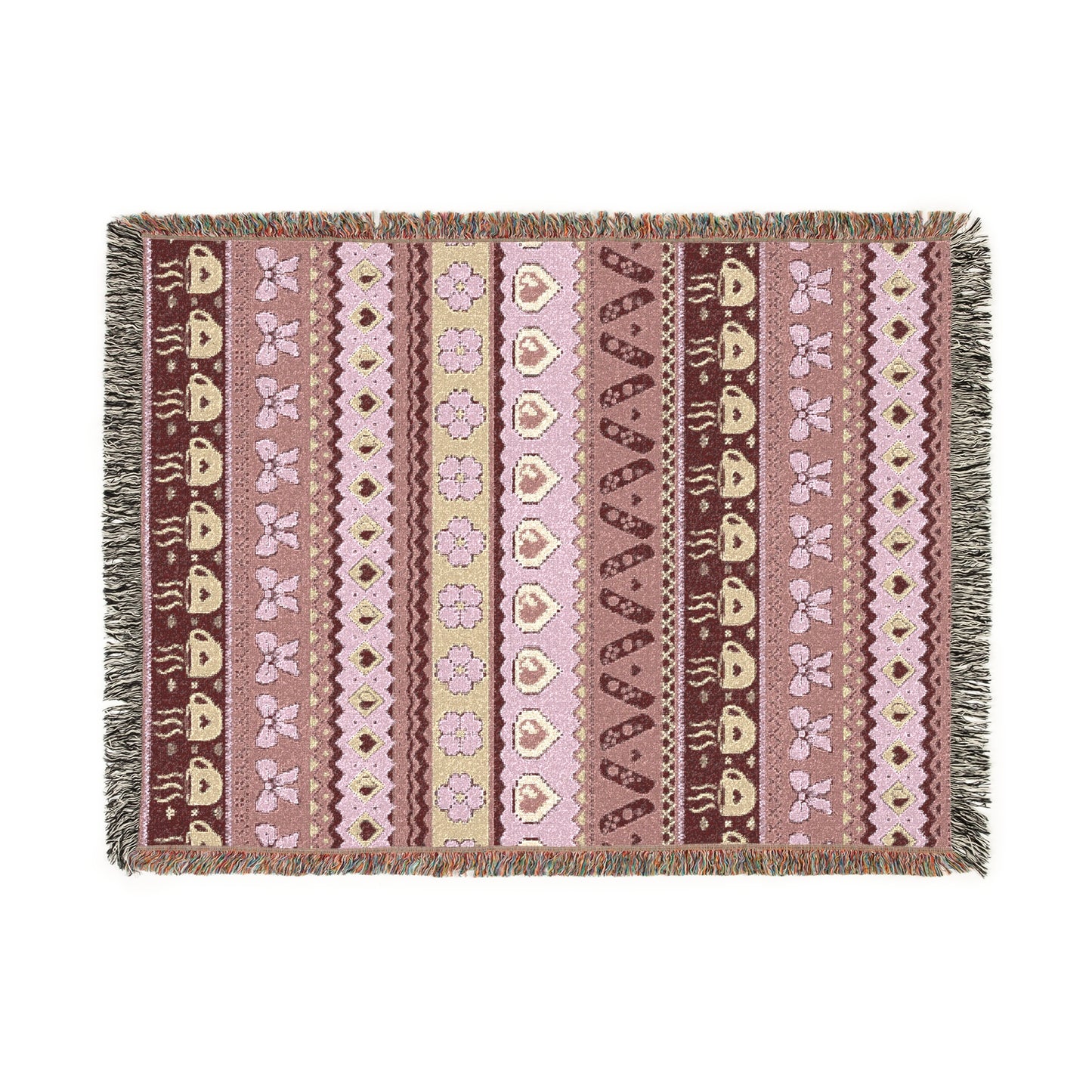 Cozy Gaming Love Woven Throw Blanket