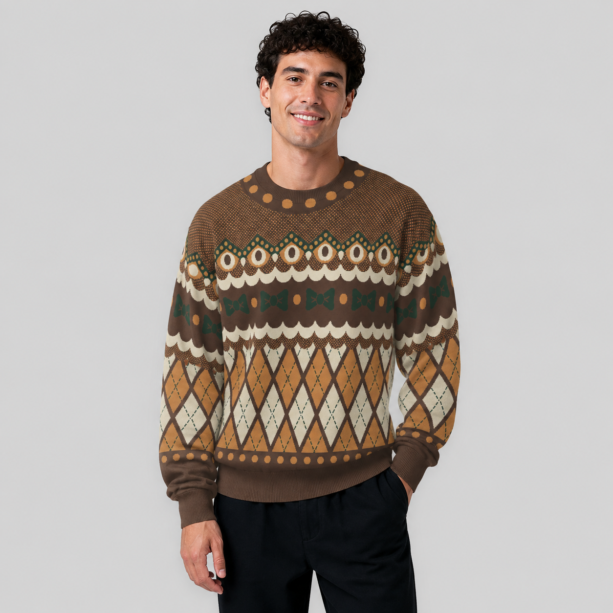 Owl Museum Director Knit Sweater