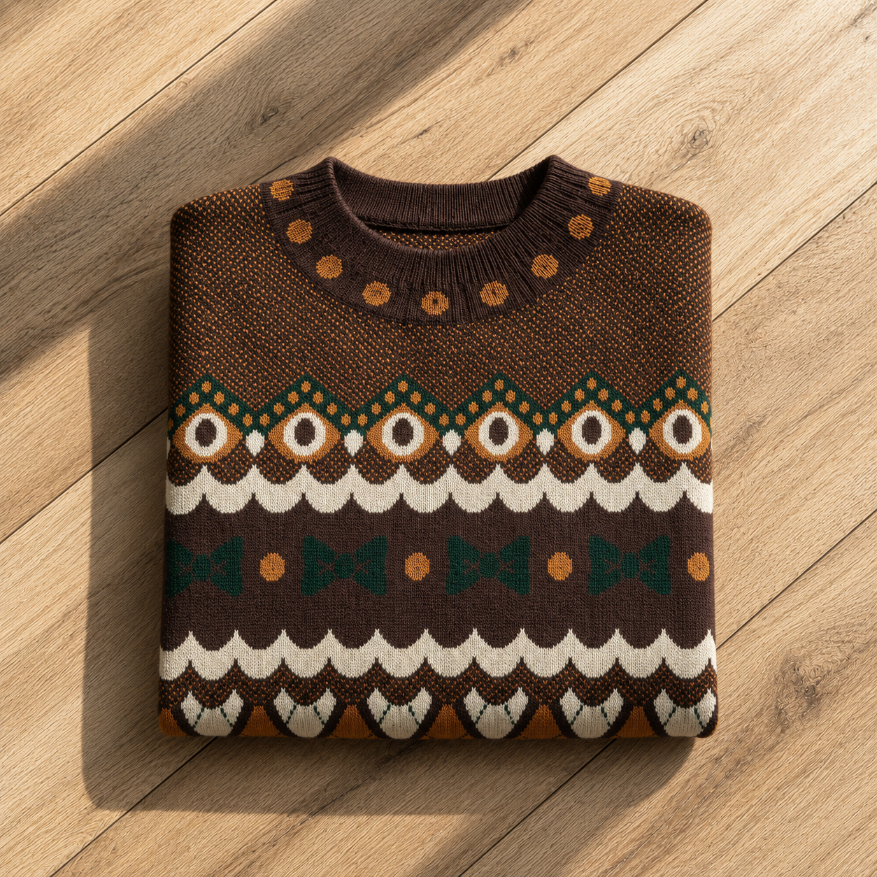Owl Museum Director Knit Sweater
