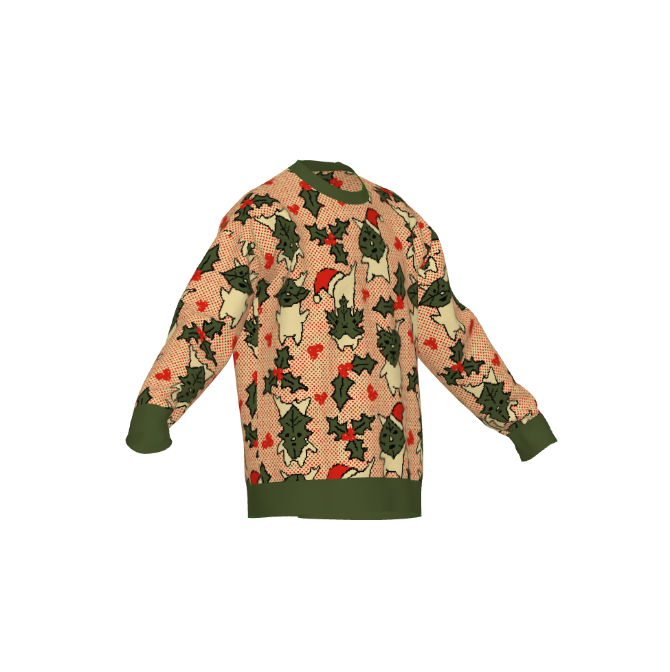 Holiday Forest Spirit Sweater